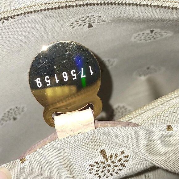 NO TARIFF Mulberry Hand Bag Pink Leather 1068019 - Picture 8 of 9